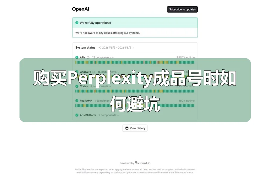 购买Perplexity成品号时如何避坑